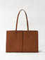 Leather tote bag 