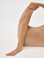 Sac en daim épaule avec noeud Medium