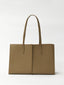 Leather tote bag 