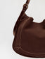 Suede tote bag 