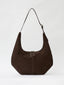Sac cabas en daim marron