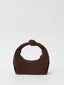 Sac épaule en daim avec noeud Mini