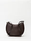 Suede Croissant Shoulder Bag 