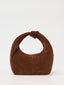 Sac en daim épaule avec noeud Medium