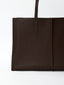 Leather tote bag 