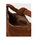 Sac épaule en daim avec noeud Mini