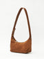 Suede shoulder bag 