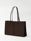 Leather tote bag 